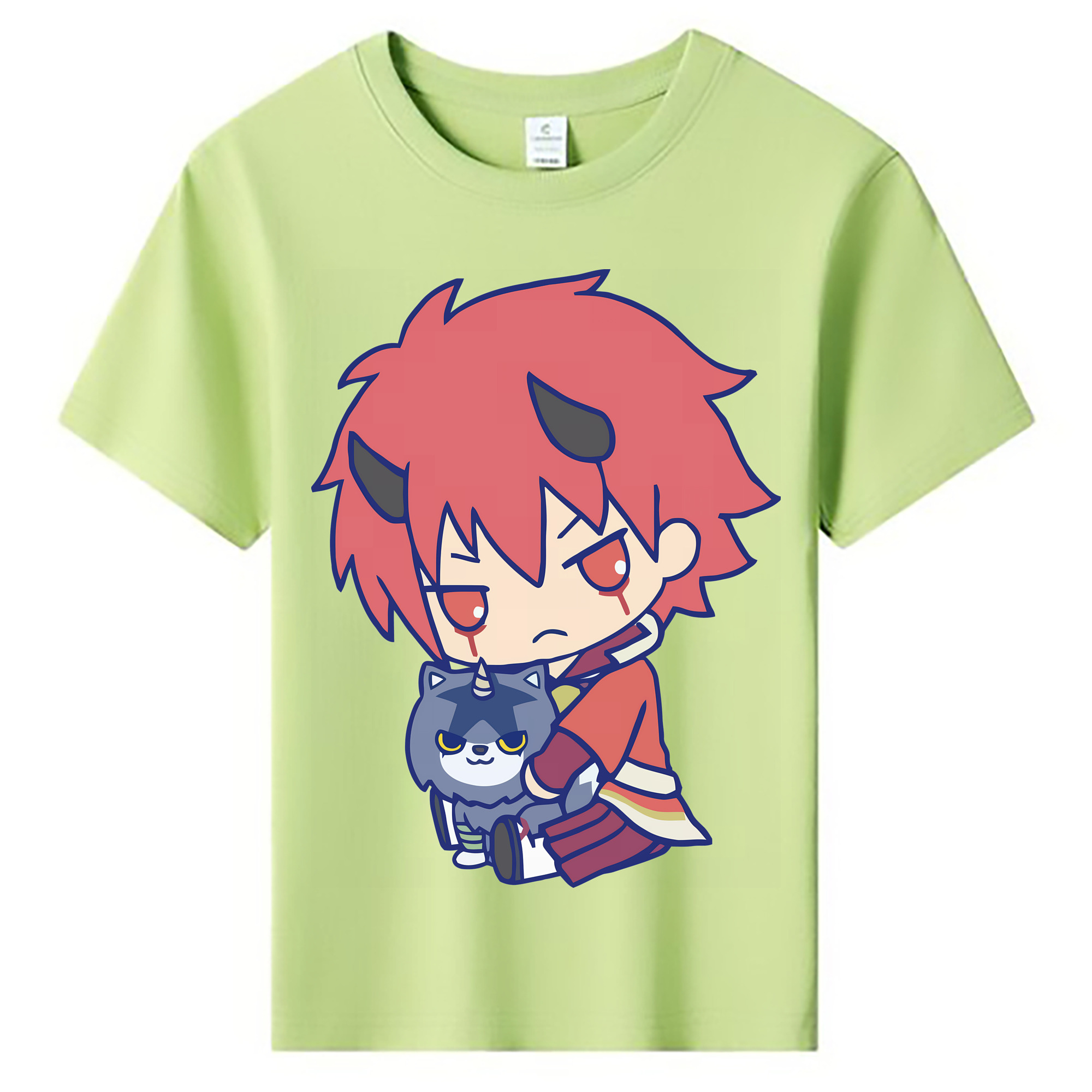 （画像用） 転スラ Regarding Reincarnated to Slime 綿100％キッズTシャツ（フロントプリント）